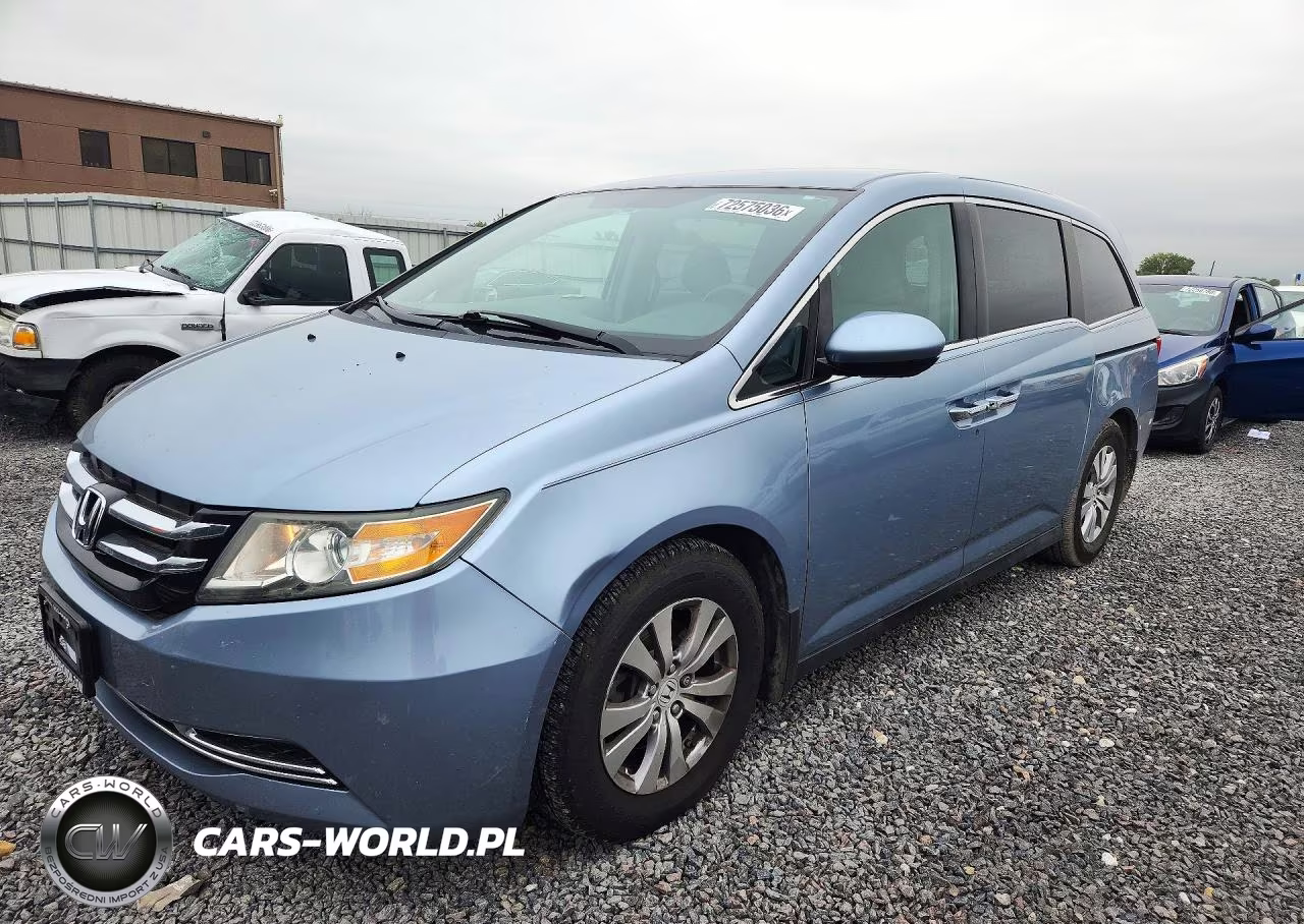 2014 Honda Odyssey Ex VIN:5FNRL5H48EB063939 - 1