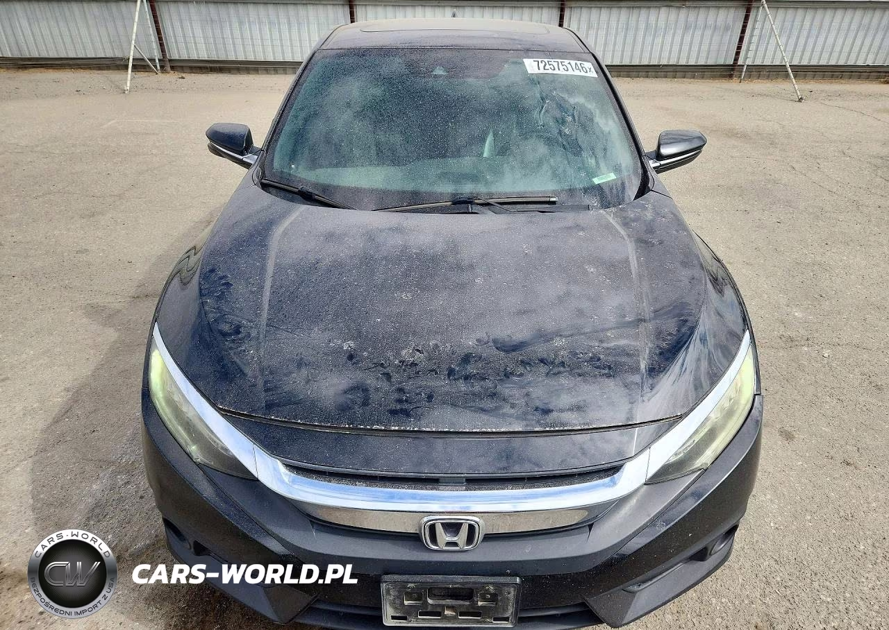 2016 Honda Civic Touring VIN:2HGFC3B92GH352664 - 5