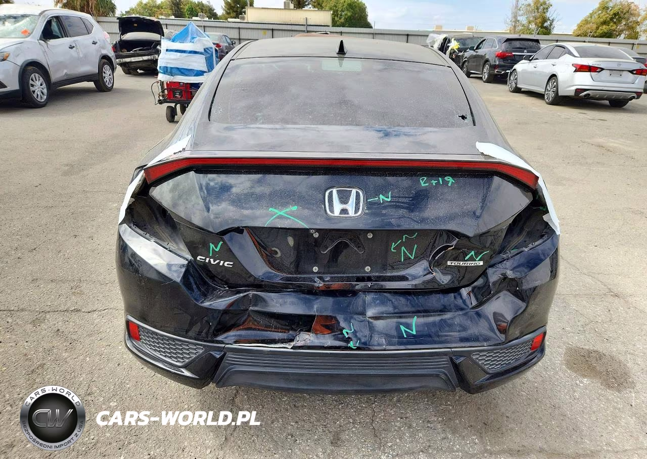 2016 Honda Civic Touring VIN:2HGFC3B92GH352664 - 6