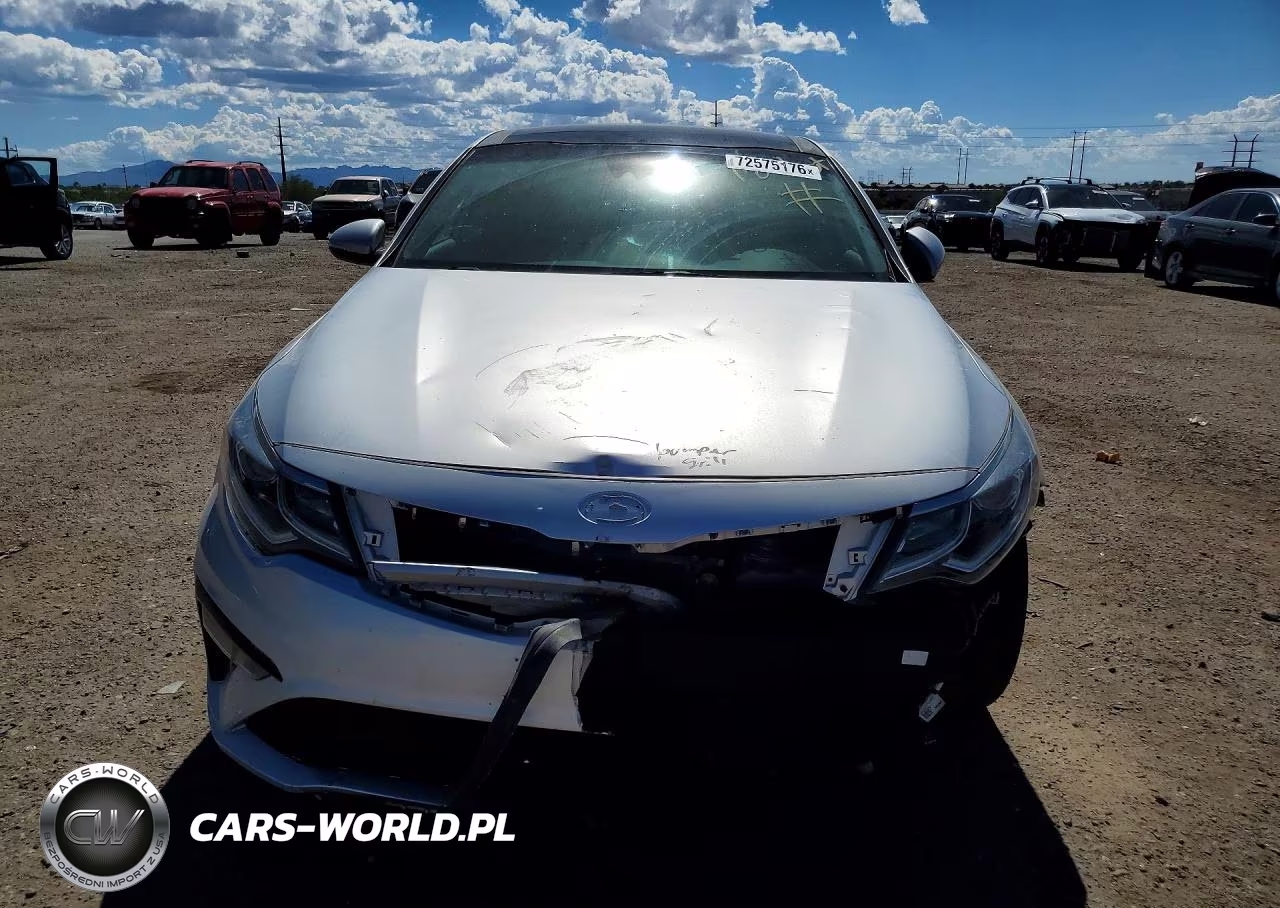 2019 Kia Optima Ex VIN:5XXGU4L17KG344716 - 5