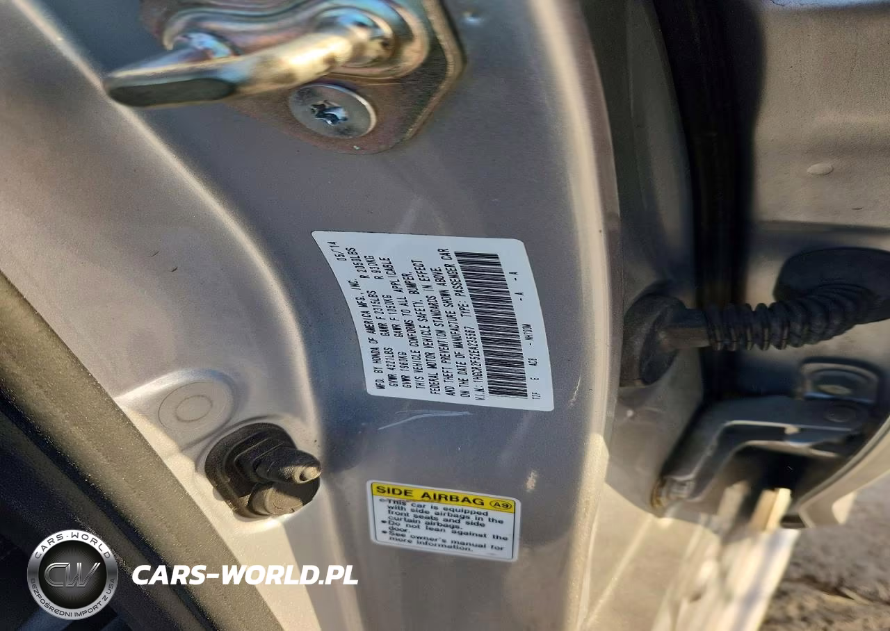 2014 Honda Accord Sport VIN:1HGCR2F52EA235567 - 12