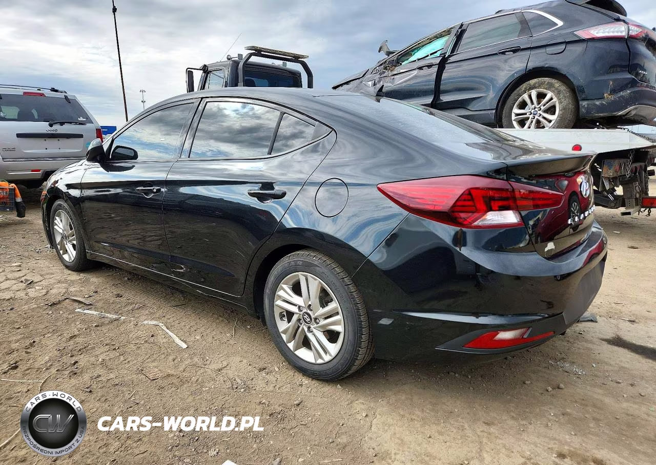 2019 Hyundai Elantra Sel VIN:5NPD84LFXKH439116 - 2