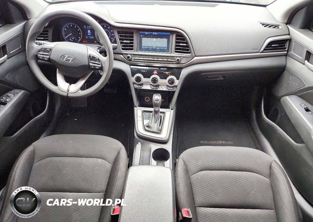 2019 Hyundai Elantra Sel VIN:5NPD84LFXKH439116 - 8