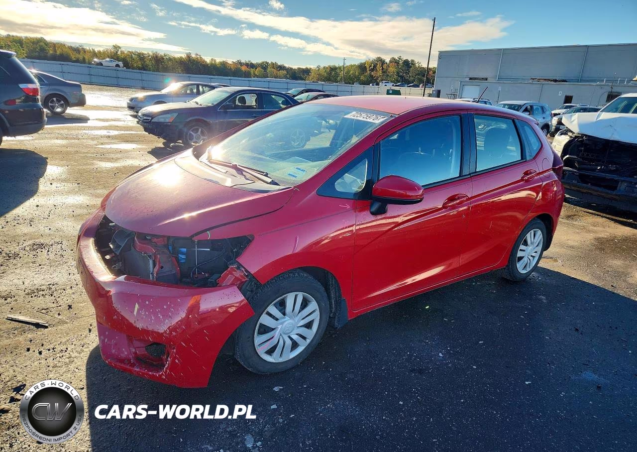 2016 Honda Fit Lx VIN:JHMGK5H50GX022103 - 1