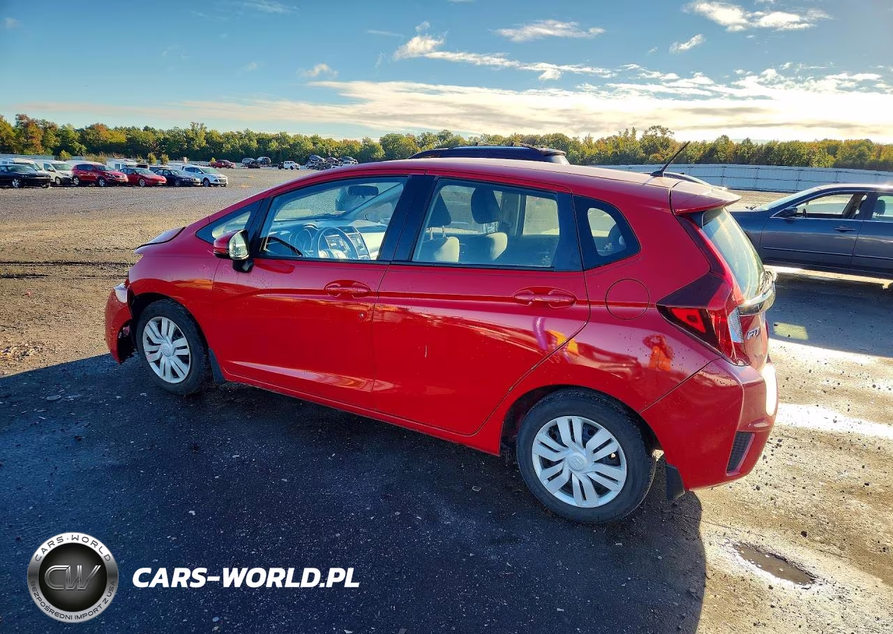 2016 Honda Fit Lx VIN:JHMGK5H50GX022103 - 2