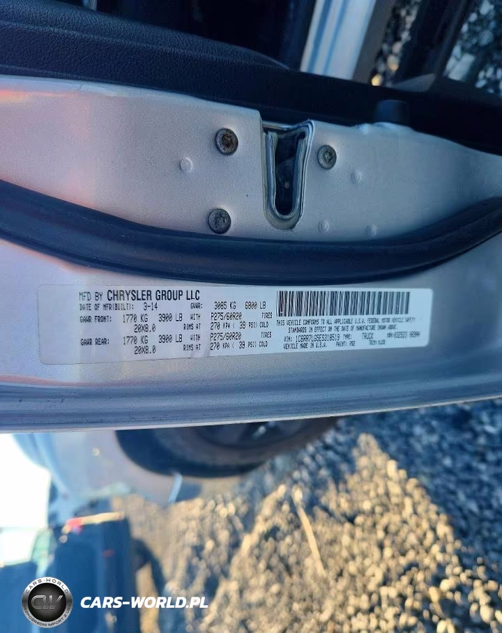 2014 Ram 1500 Slt VIN:1C6RR7LG5ES318519 - 12