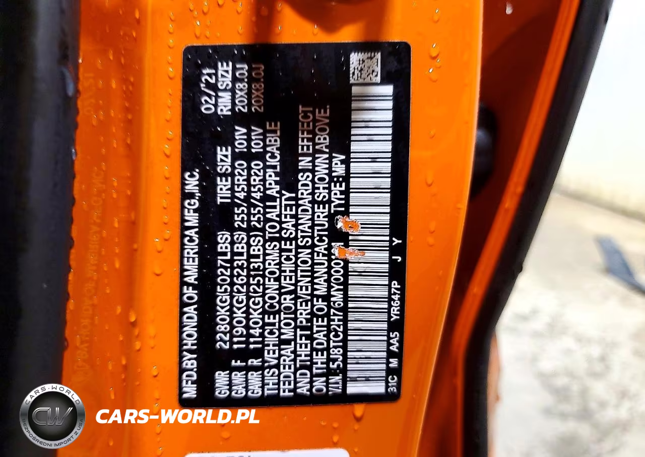 2021 Acura Rdx Advance VIN:5J8TC2H76MY000191 - 14