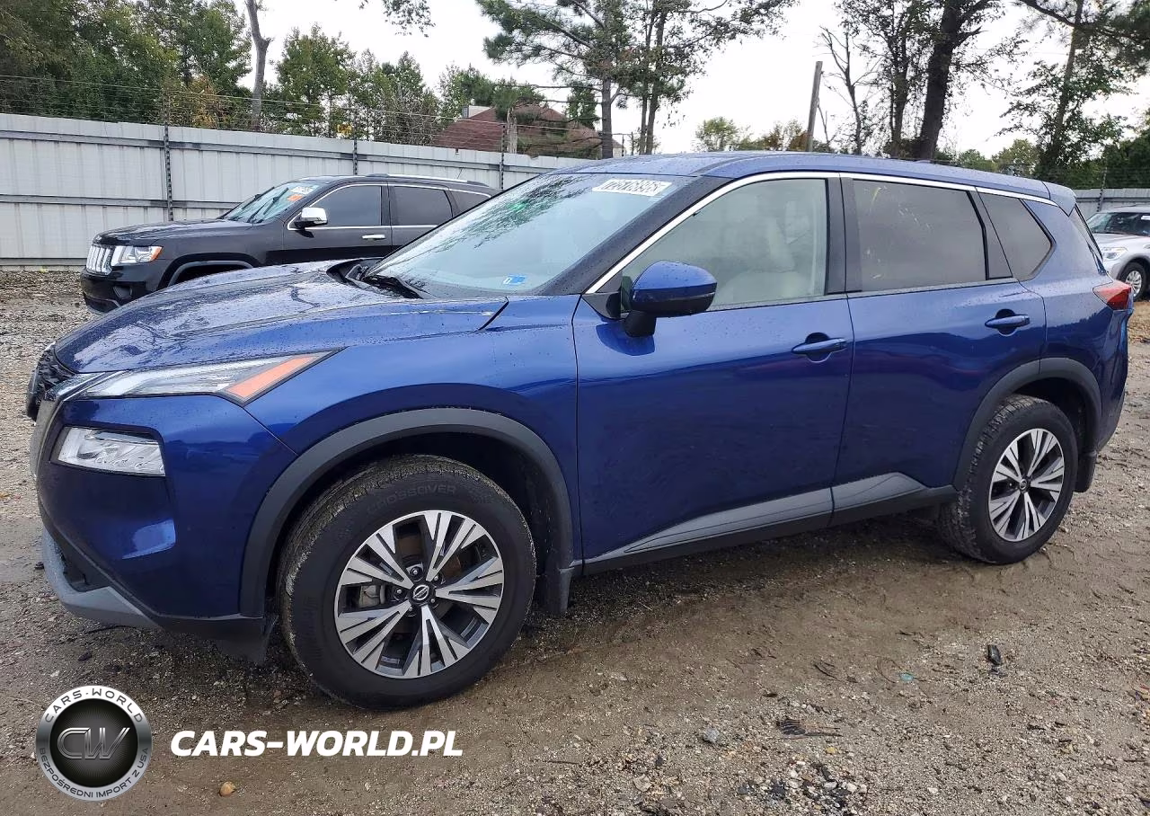 2021 Nissan Rogue Sv VIN:JN8AT3BA2MW007588 - 1