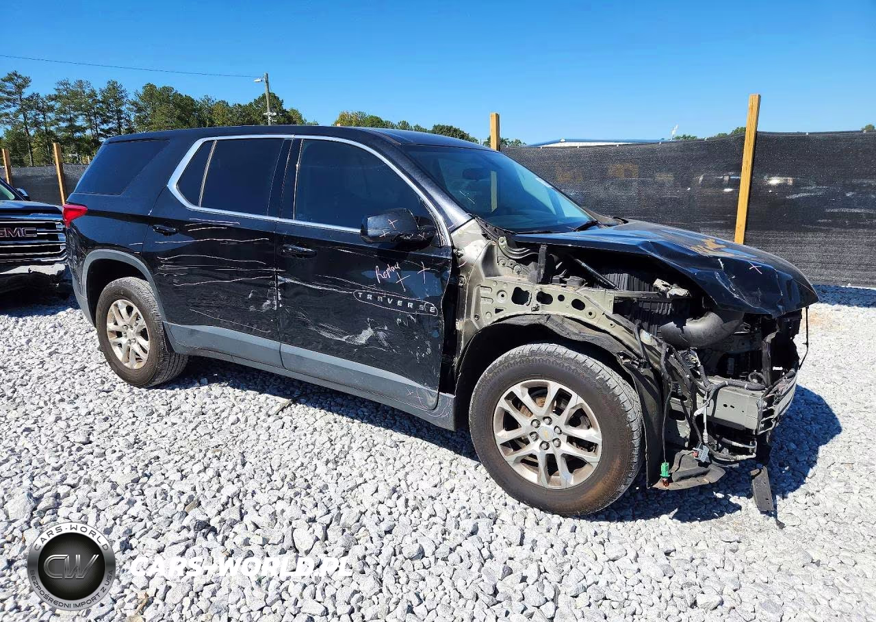 2020 Chevrolet Traverse Ls VIN:1GNERFKW6LJ187878 - 4