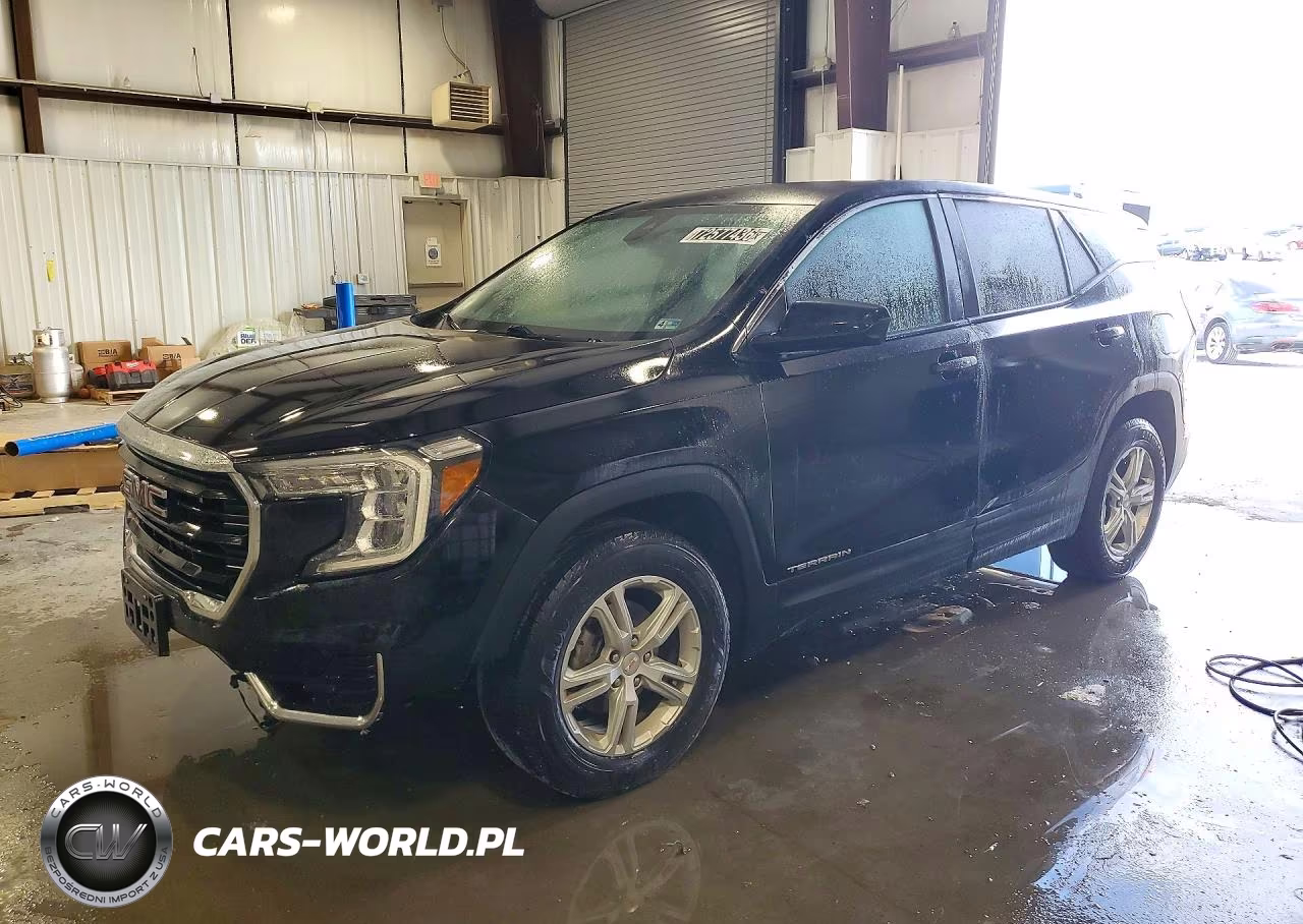 2022 GMC Terrain Sle VIN:3GKALTEV0NL178054 - 1