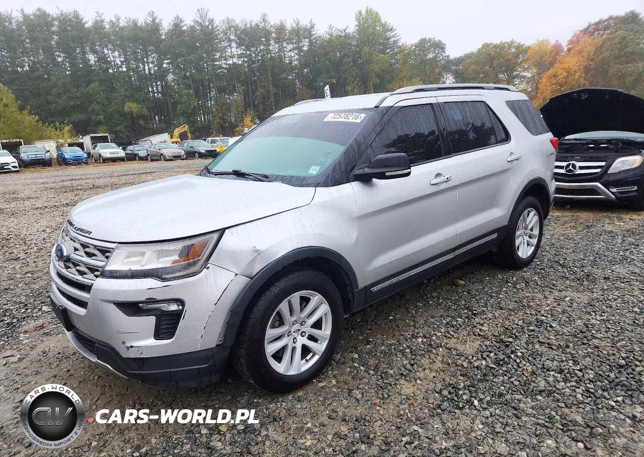 2018 Ford Explorer Xlt VIN:1FM5K8D85JGA51013 - 1