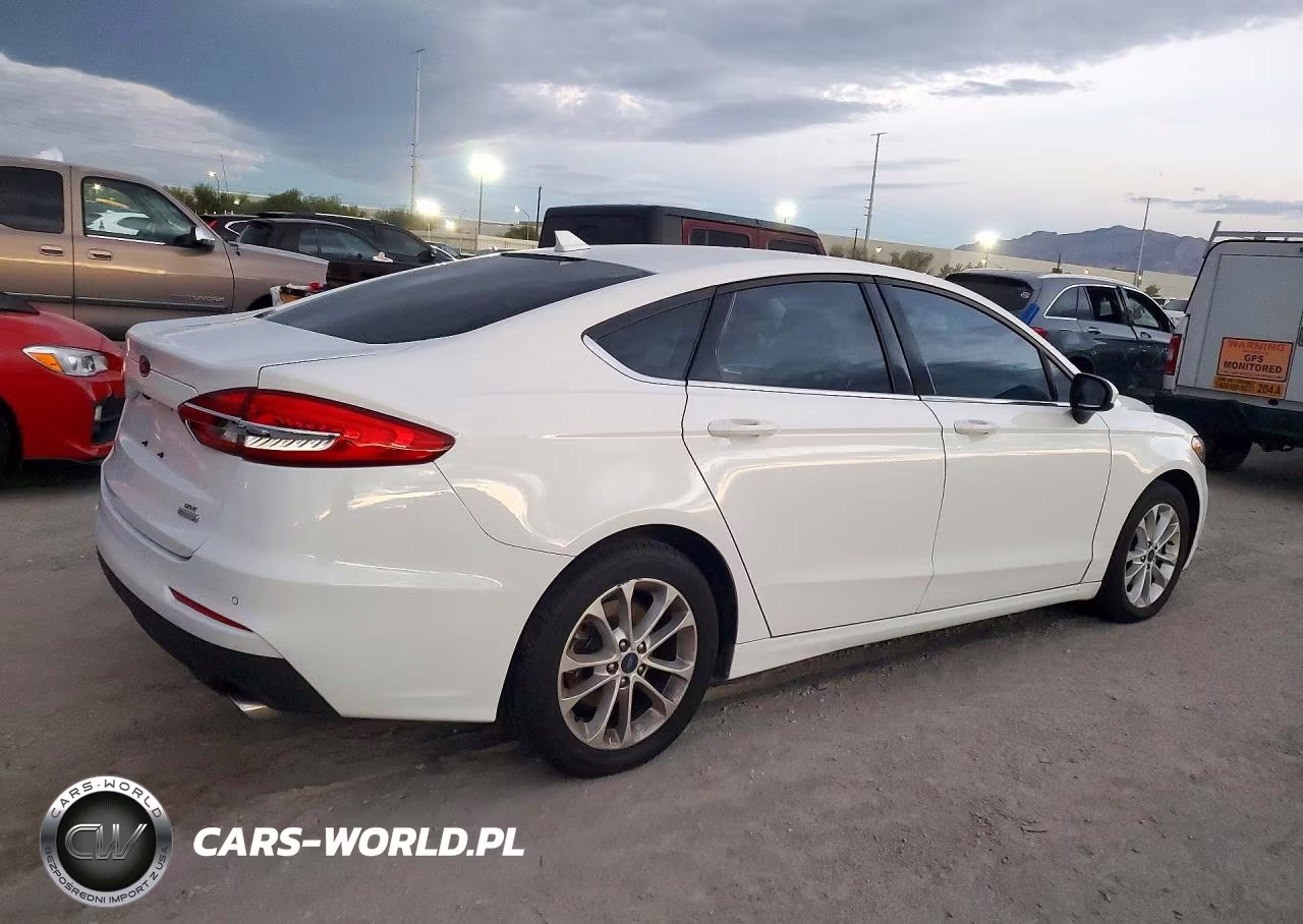 2019 Ford Fusion Se VIN:3FA6P0HDXKR176513 - 3