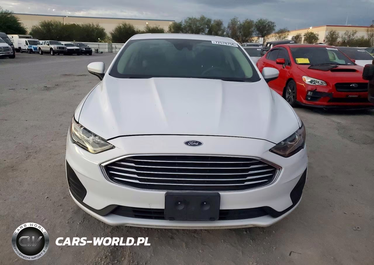 2019 Ford Fusion Se VIN:3FA6P0HDXKR176513 - 5