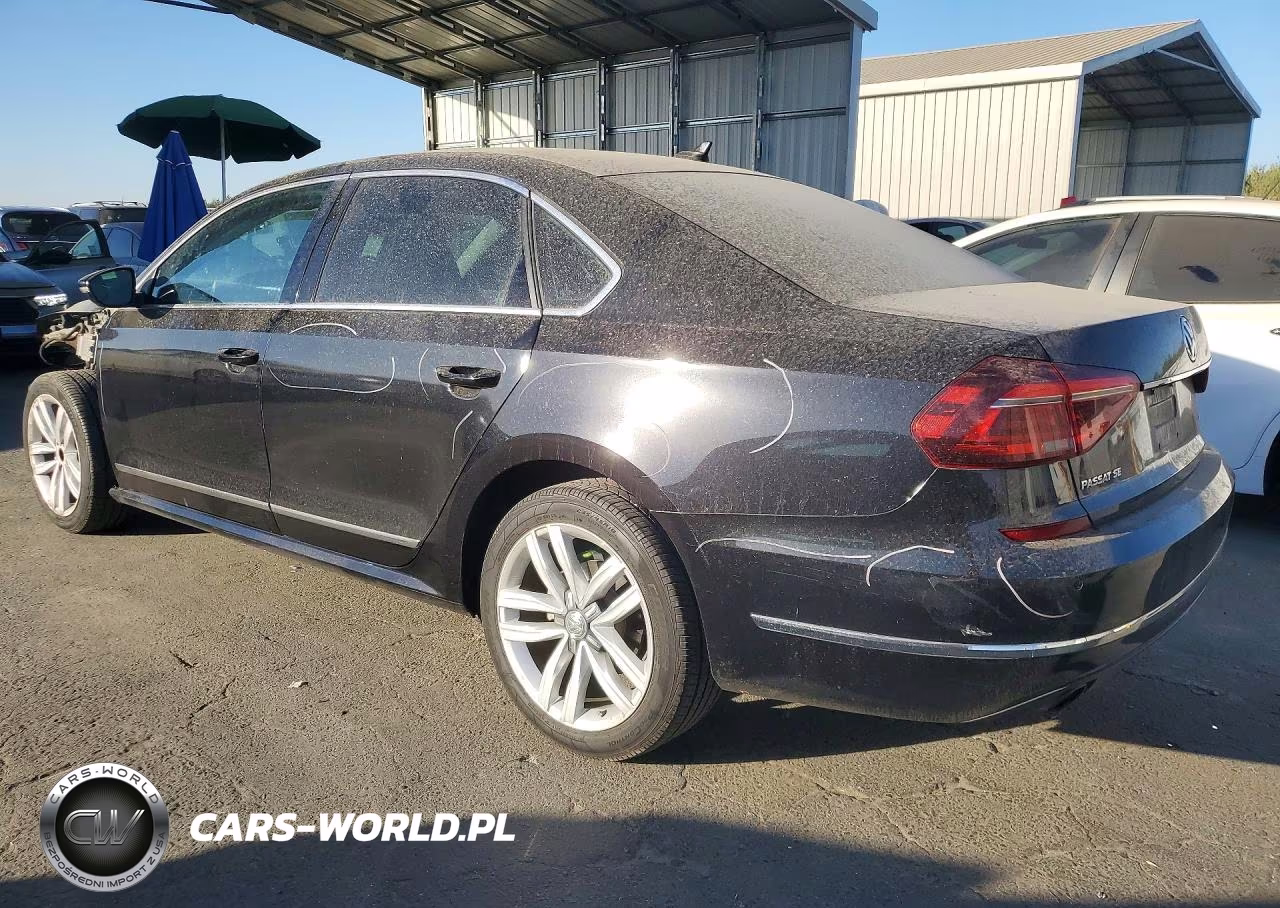2017 Volkswagen Passat Se VIN:1VWGT7A36HC034054 - 2