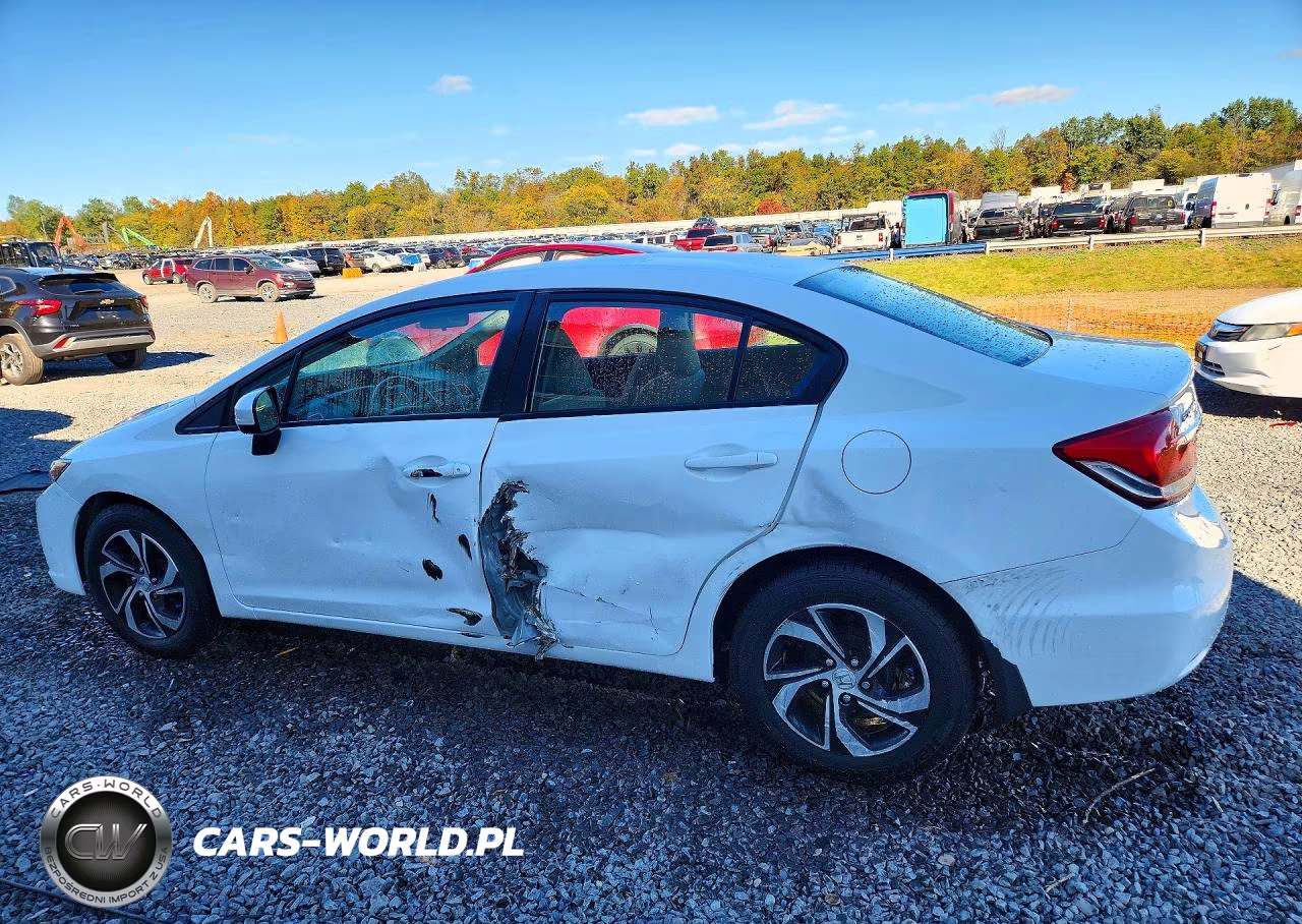 2015 Honda Civic Lx VIN:19XFB2F56FE265377 - 2