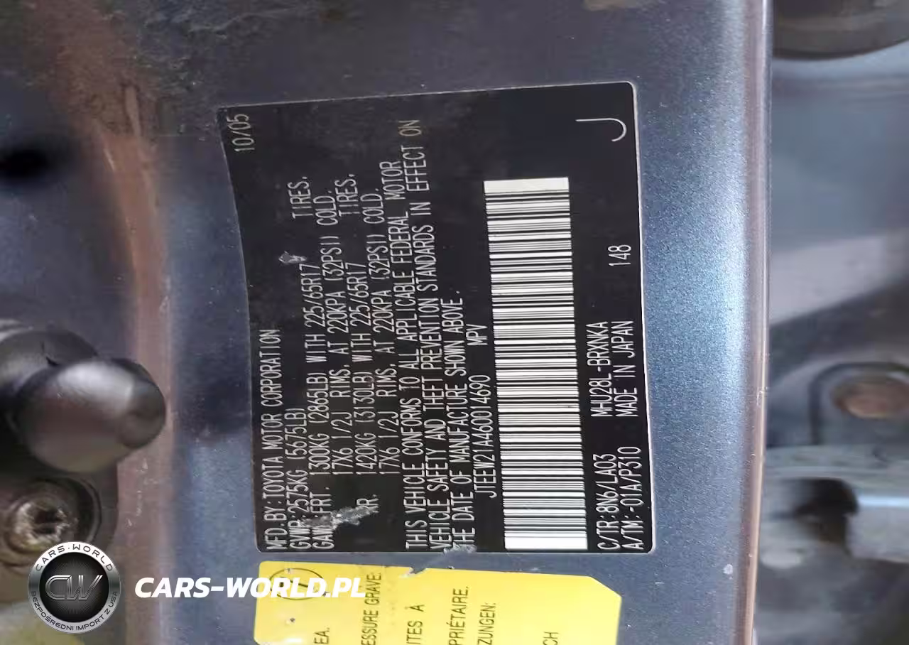 2006 Toyota Highlander Hybrid VIN:JTEEW21A460014690 - 12
