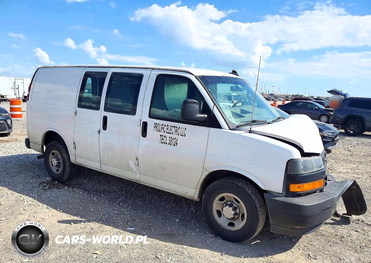 2018 Chevrolet Express 2500 Delivery Van VIN:1GCWGAFG1J1343024 - 4