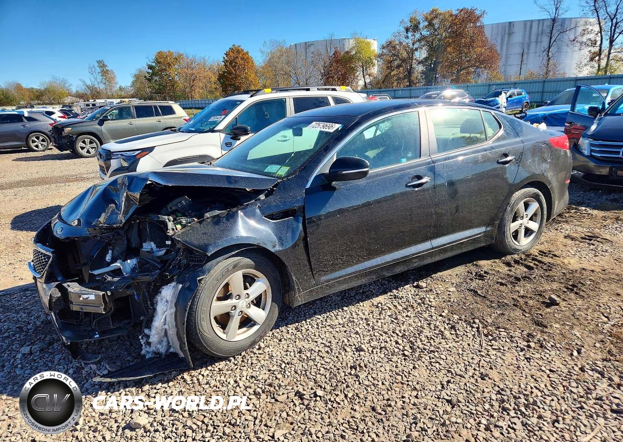 2015 Kia Optima Lx VIN:5XXGM4A72FG465103 - 1