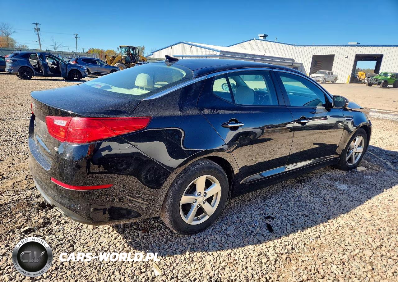 2015 Kia Optima Lx VIN:5XXGM4A72FG465103 - 3