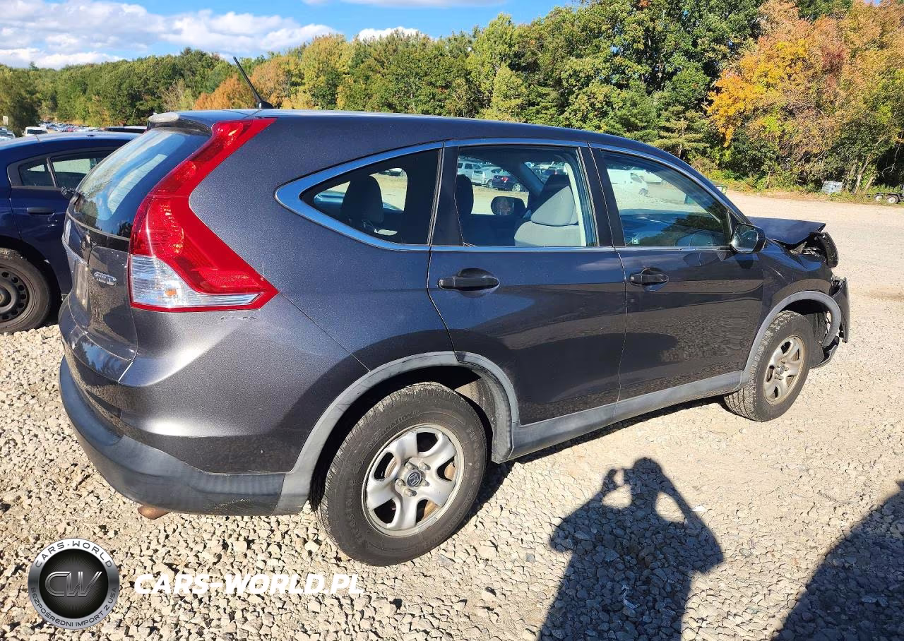 2012 Honda Cr-V Lx VIN:5J6RM4H3XCL035255 - 3