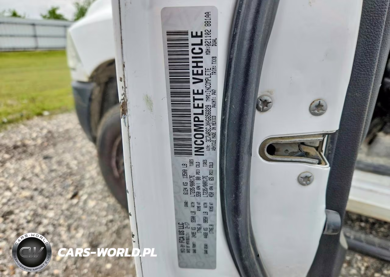 2017 Ram 3500 Utility - Service Truck VIN:3C7WRSCJXHG656829 - 10