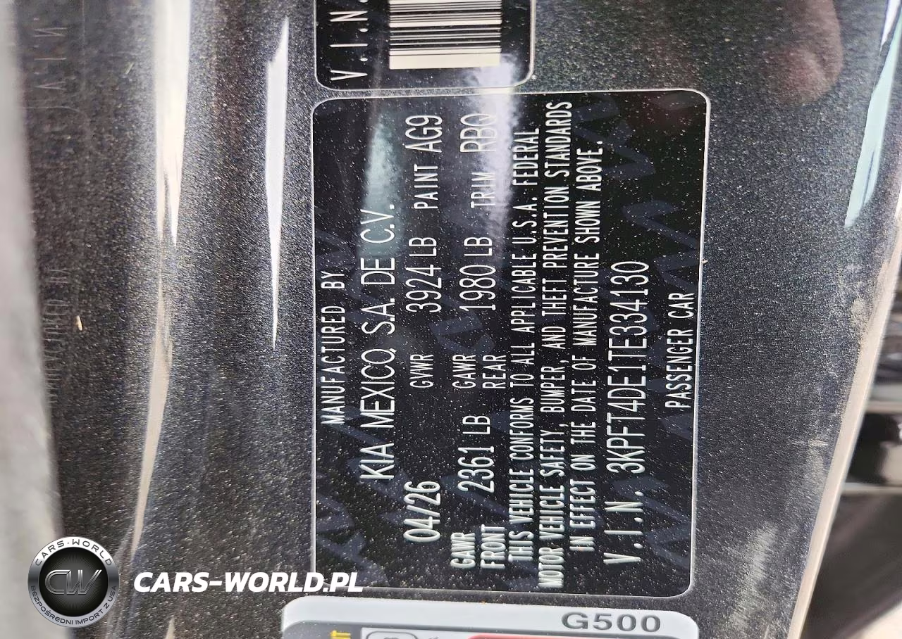 2026 Kia K4 Lxs VIN:3KPFT4DE1TE334130 - 12