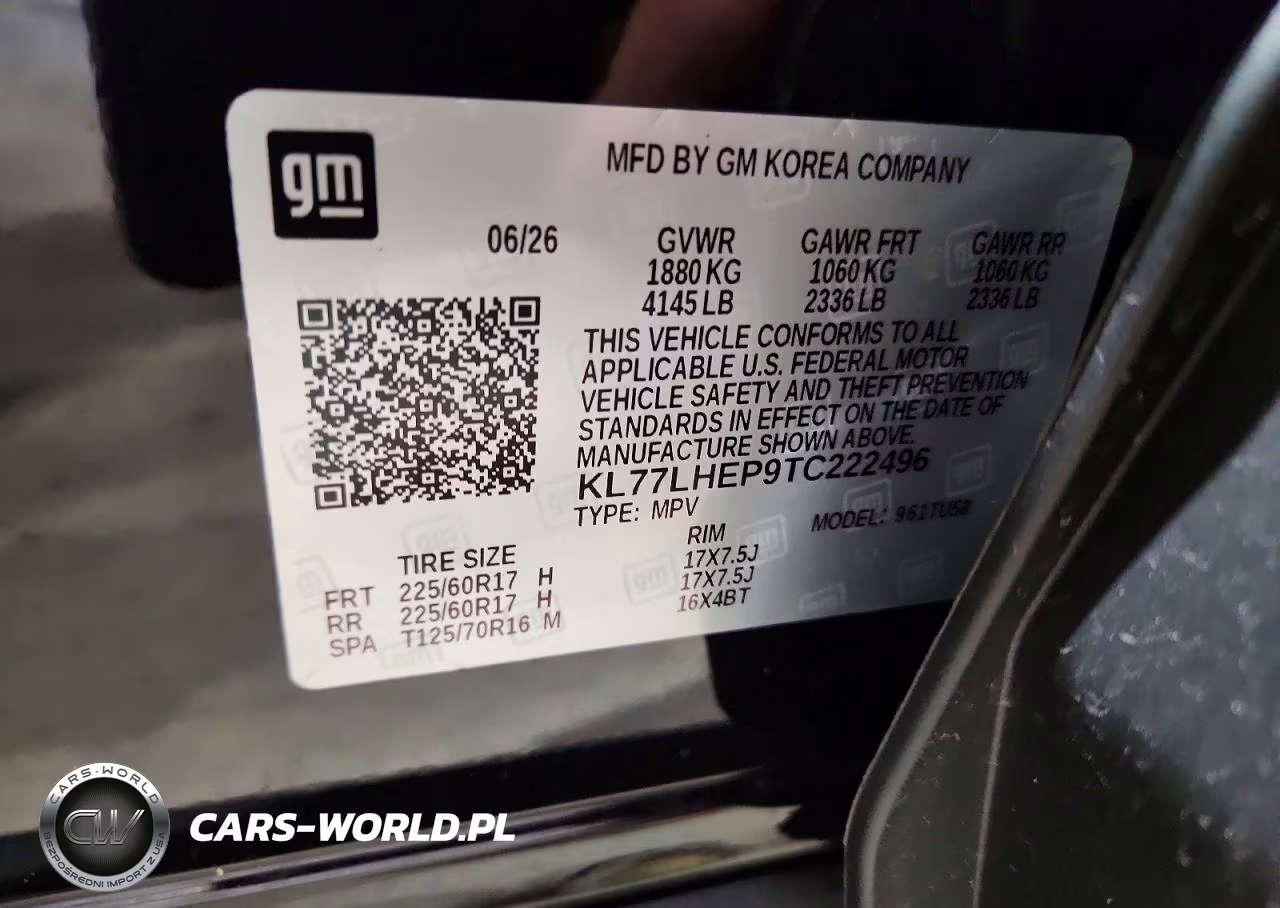 2026 Chevrolet Trax 1Lt VIN:KL77LHEP9TC222496 - 12