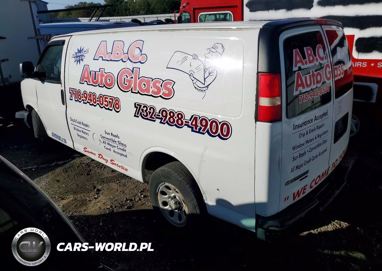 2014 Chevrolet Express 1500 Cargo Delivery Van VIN:1GCSGAFX0E1130876 - 2