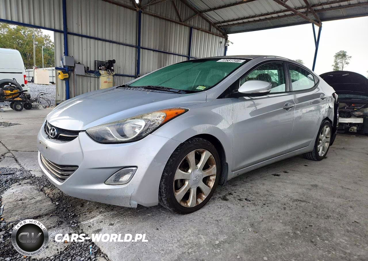 2013 Hyundai Elantra Limited VIN:5NPDH4AEXDH425987 - 1