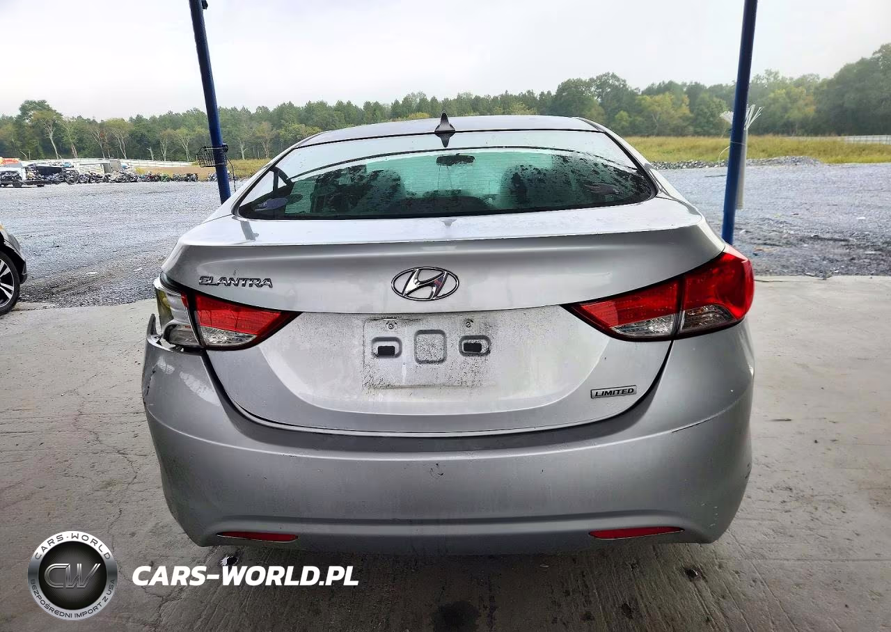 2013 Hyundai Elantra Limited VIN:5NPDH4AEXDH425987 - 6