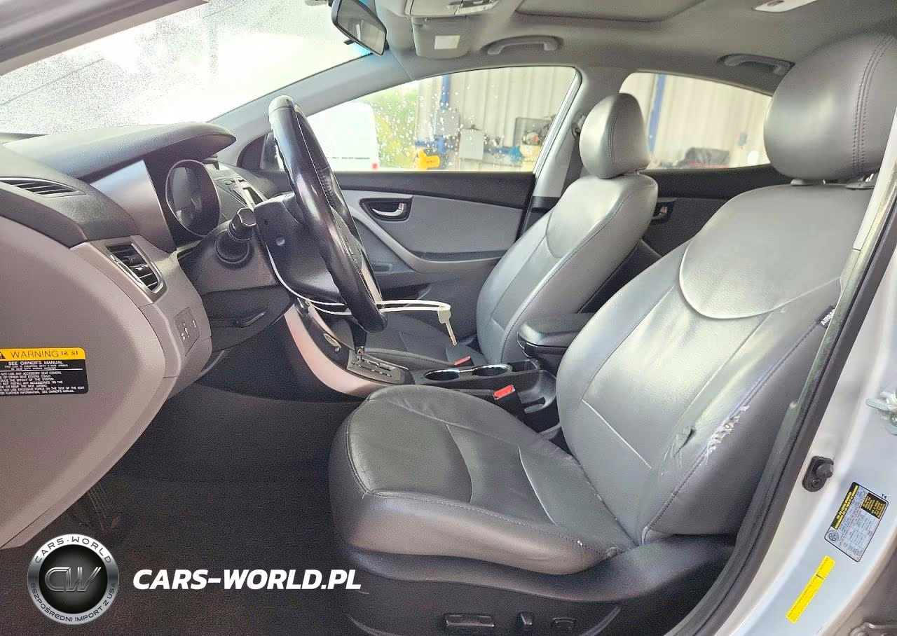 2013 Hyundai Elantra Limited VIN:5NPDH4AEXDH425987 - 7