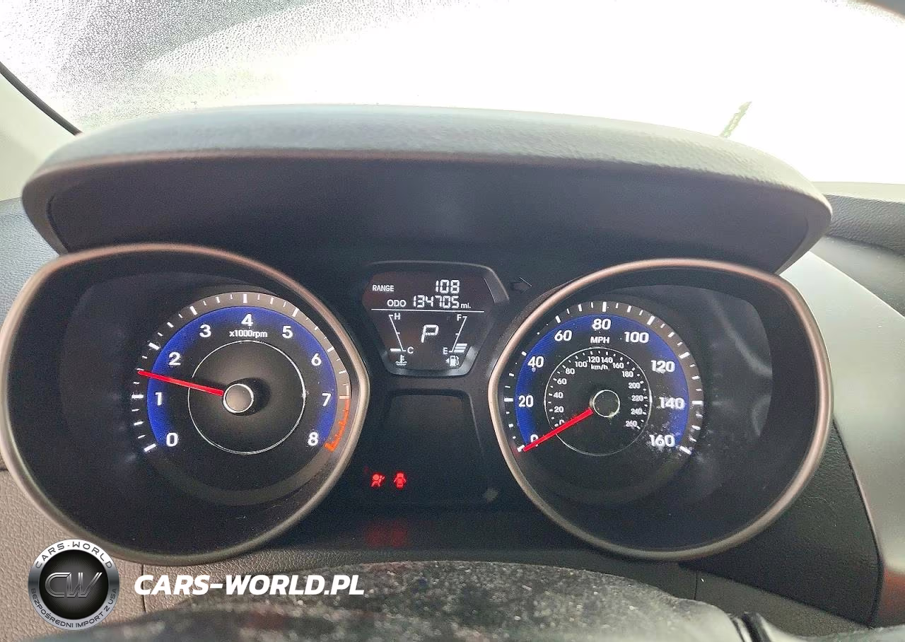 2013 Hyundai Elantra Limited VIN:5NPDH4AEXDH425987 - 9