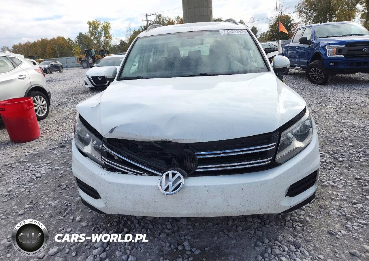 2016 Volkswagen Tiguan S VIN:WVGBV7AX8GW577196 - 5