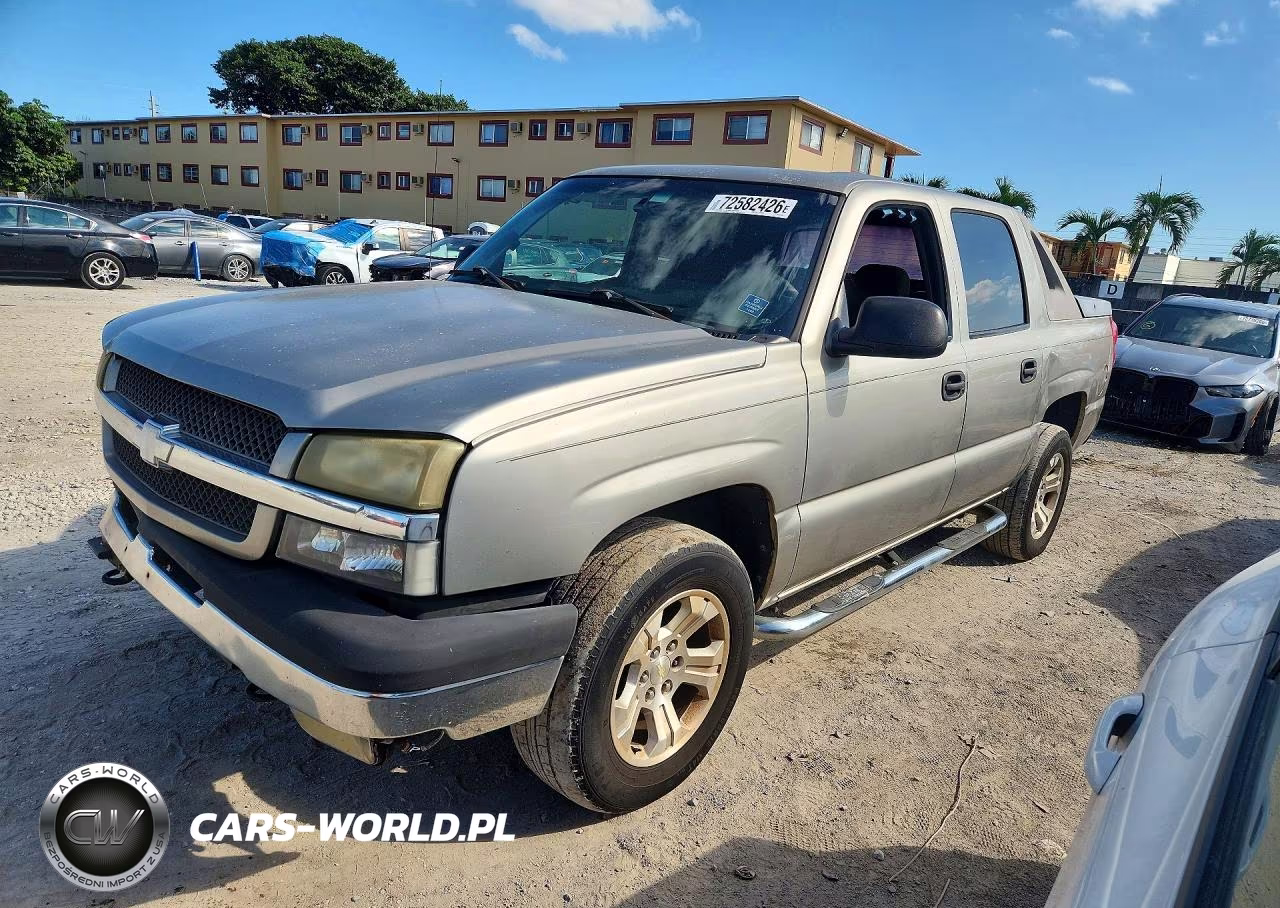 2003 Chevrolet Avalanche C1500 VIN:3GNEC13T33G284966 - 1