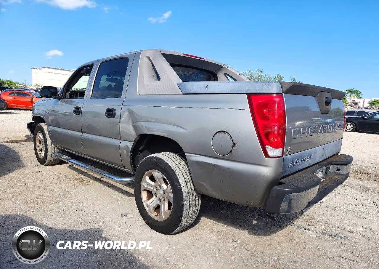 2003 Chevrolet Avalanche C1500 VIN:3GNEC13T33G284966 - 2
