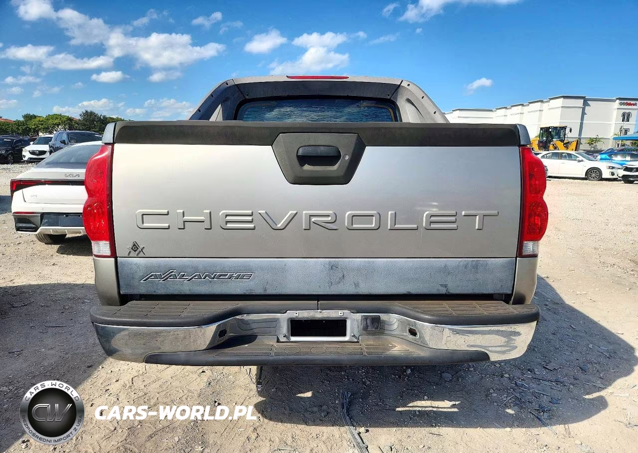 2003 Chevrolet Avalanche C1500 VIN:3GNEC13T33G284966 - 6