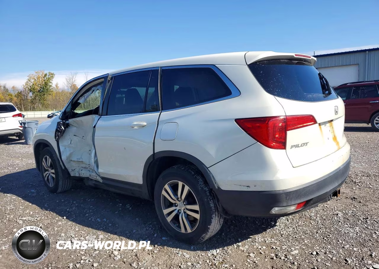 2017 Honda Pilot Ex VIN:5FNYF6H33HB077896 - 2