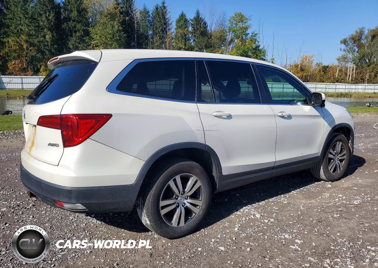 2017 Honda Pilot Ex VIN:5FNYF6H33HB077896 - 3