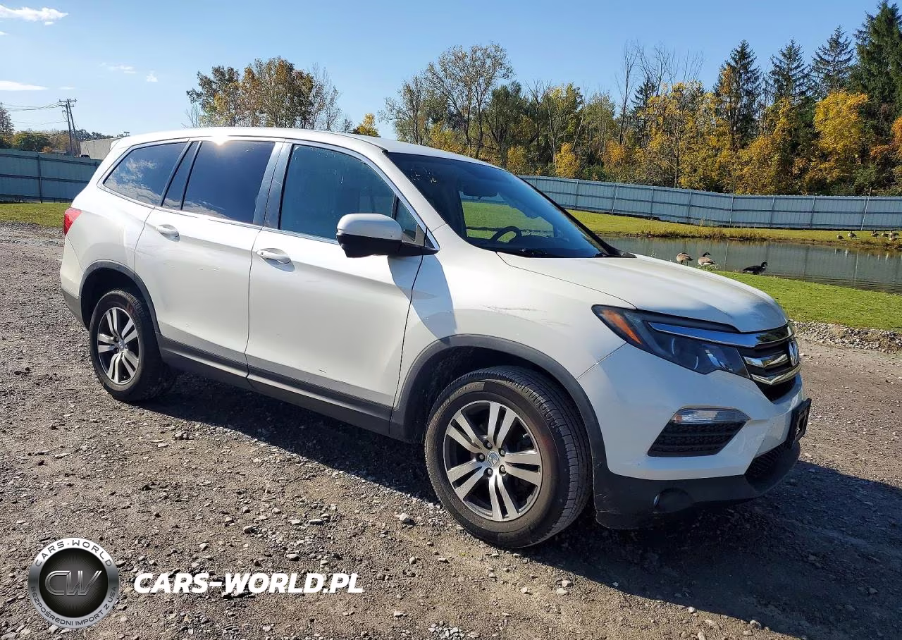 2017 Honda Pilot Ex VIN:5FNYF6H33HB077896 - 4