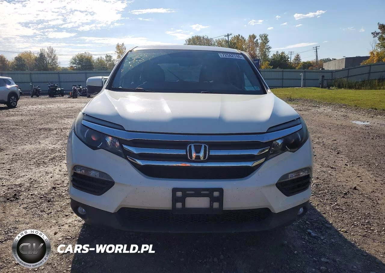 2017 Honda Pilot Ex VIN:5FNYF6H33HB077896 - 5