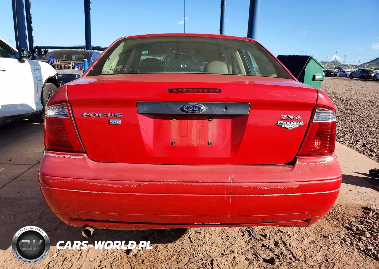 2006 Ford Focus Zx4 VIN:1FAFP34N76W118653 - 6