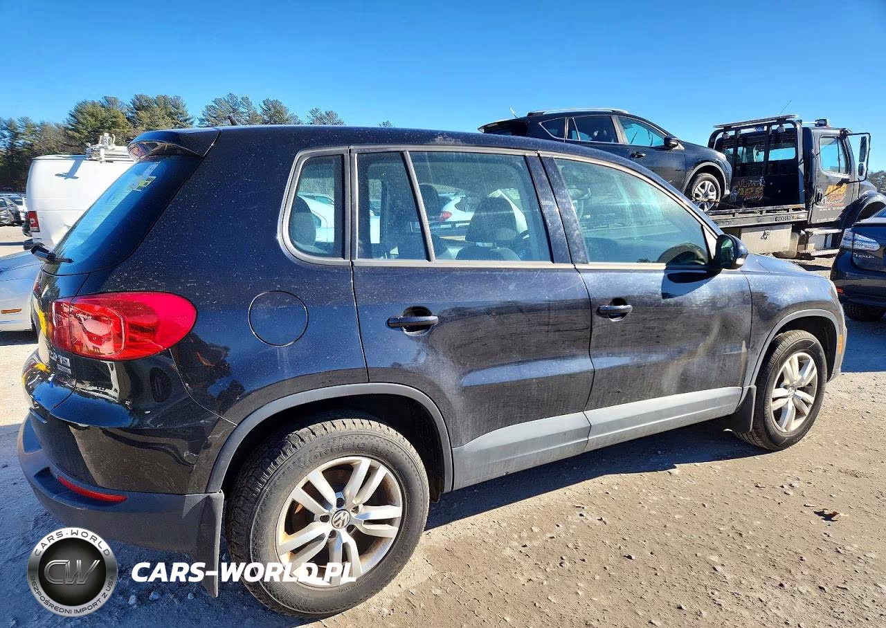 2014 Volkswagen Tiguan S VIN:WVGBV3AX9EW518518 - 3