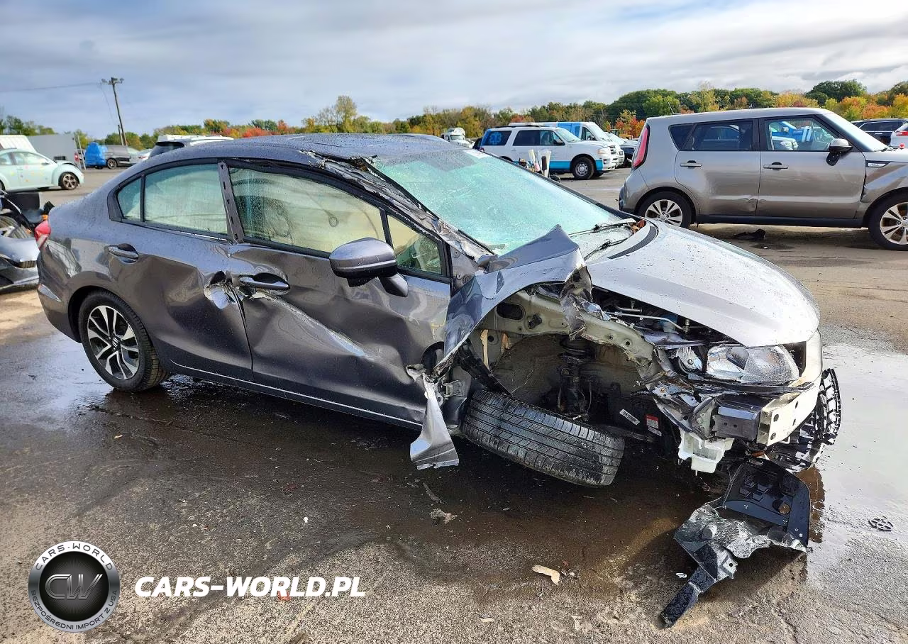 2015 Honda Civic Ex VIN:19XFB2F81FE202164 - 4