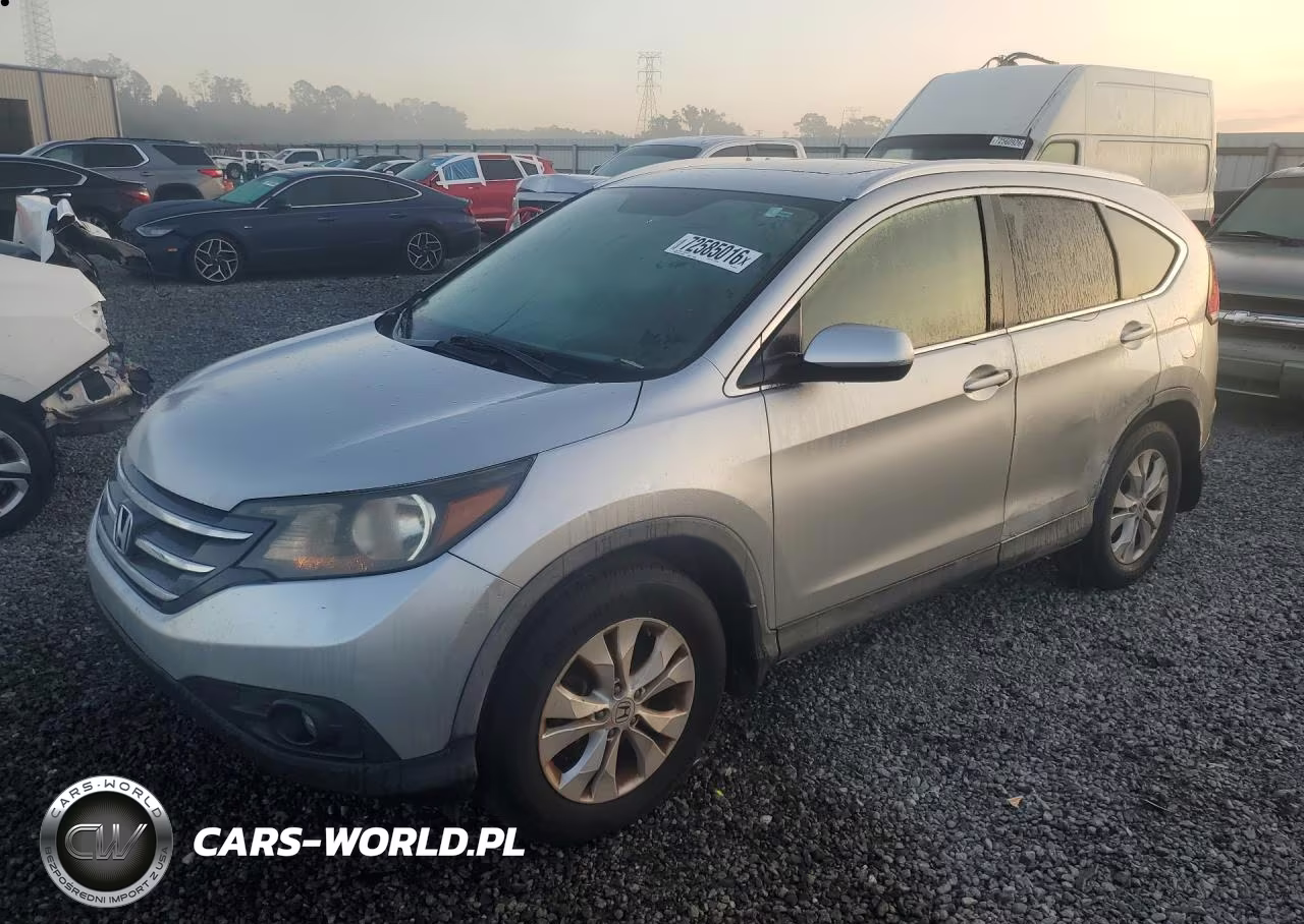 2012 Honda Cr-V Exl VIN:JHLRM3H71CC003770 - 1