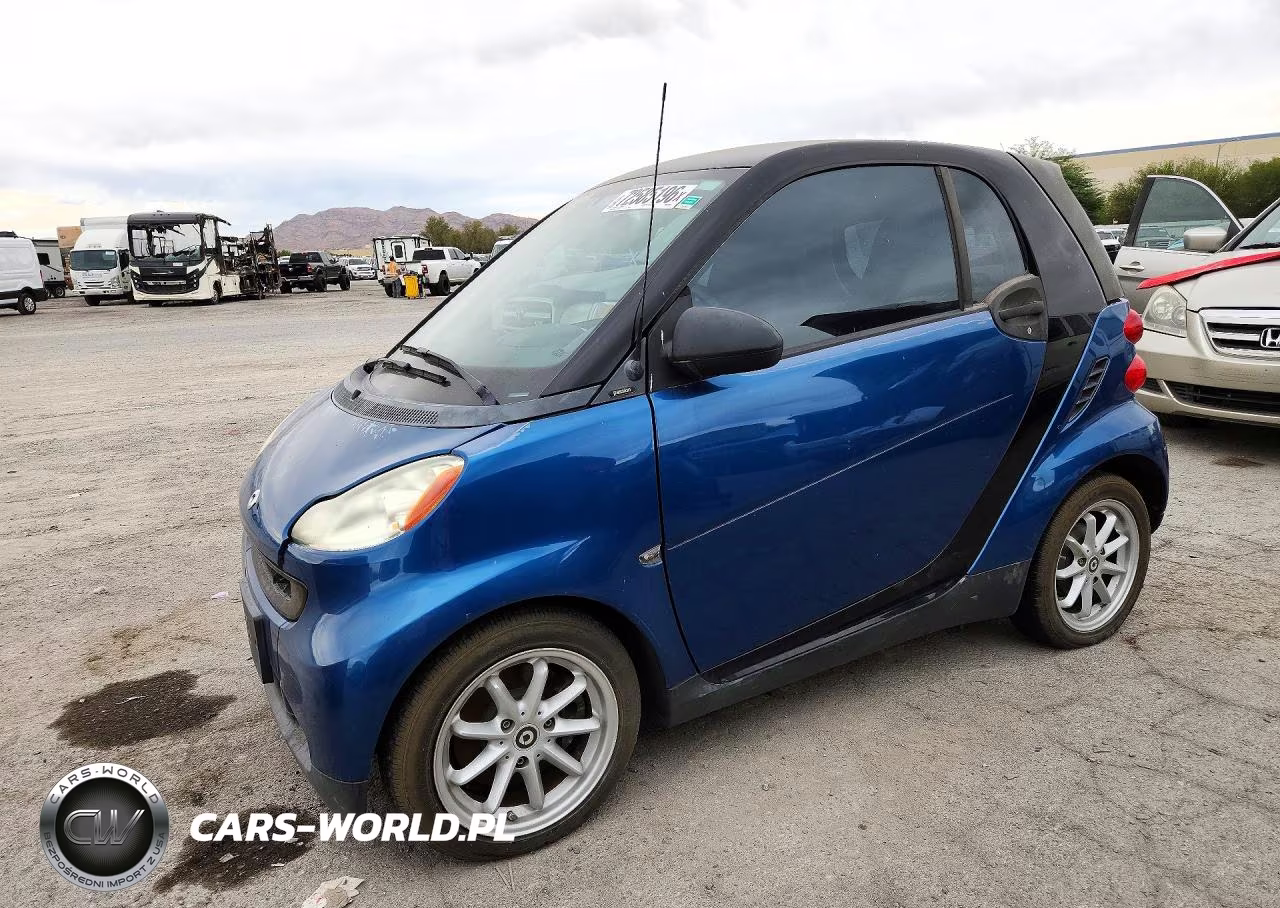 2009 Smart Fortwo Pure VIN:WMEEJ31X99K232843 - 1