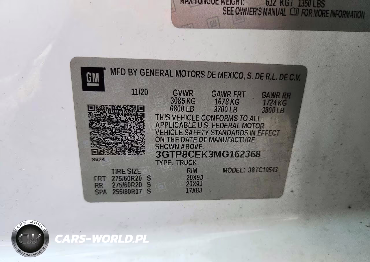 2021 GMC Sierra C1500 Elevation VIN:3GTP8CEK3MG162368 - 12