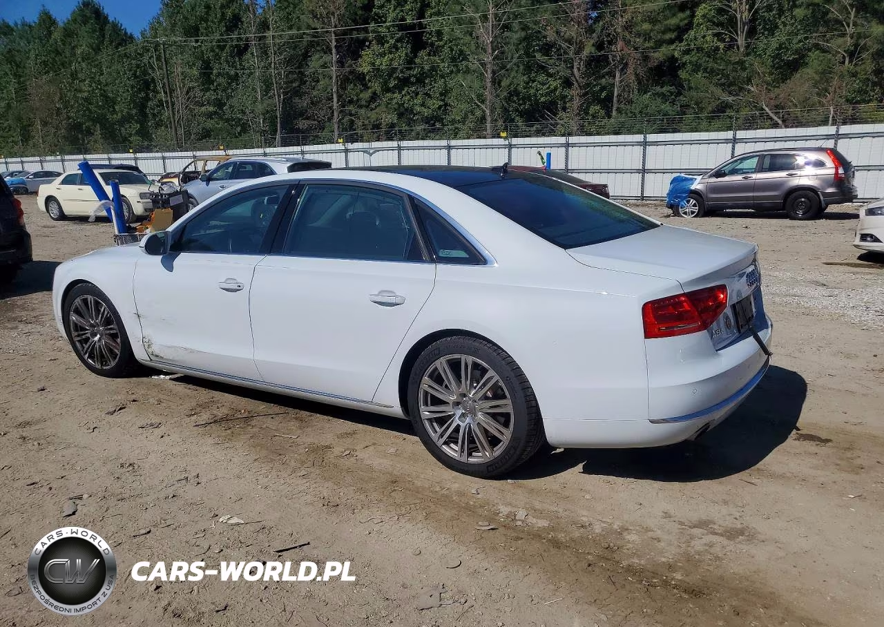2012 Audi A8 L Quattro VIN:WAURVAFD8CN013205 - 2