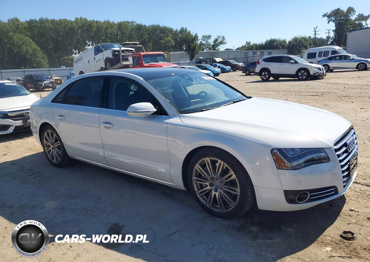 2012 Audi A8 L Quattro VIN:WAURVAFD8CN013205 - 4