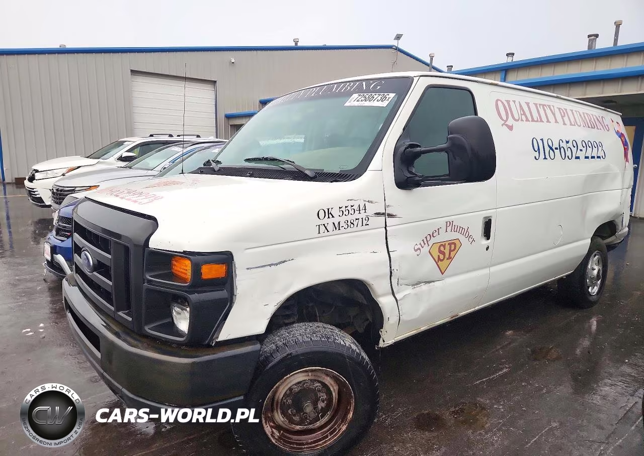 2008 Ford Econoline E250 Van VIN:1FTNE24L78DA18832 - 1