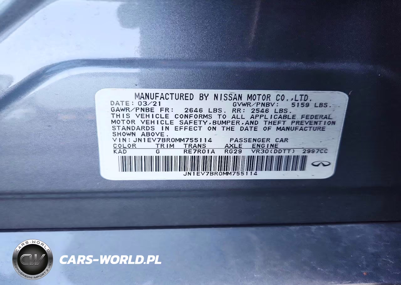 2021 Infiniti Q50 Luxe VIN:JN1EV7BR0MM755114 - 12